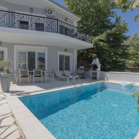 Diamanti Villa, Pool & Barbecue Skala Potamia  Luaran gambar